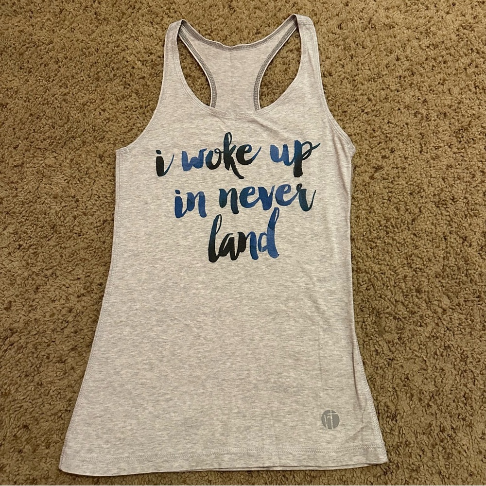 Raw Threads Racerback Neverland Tank